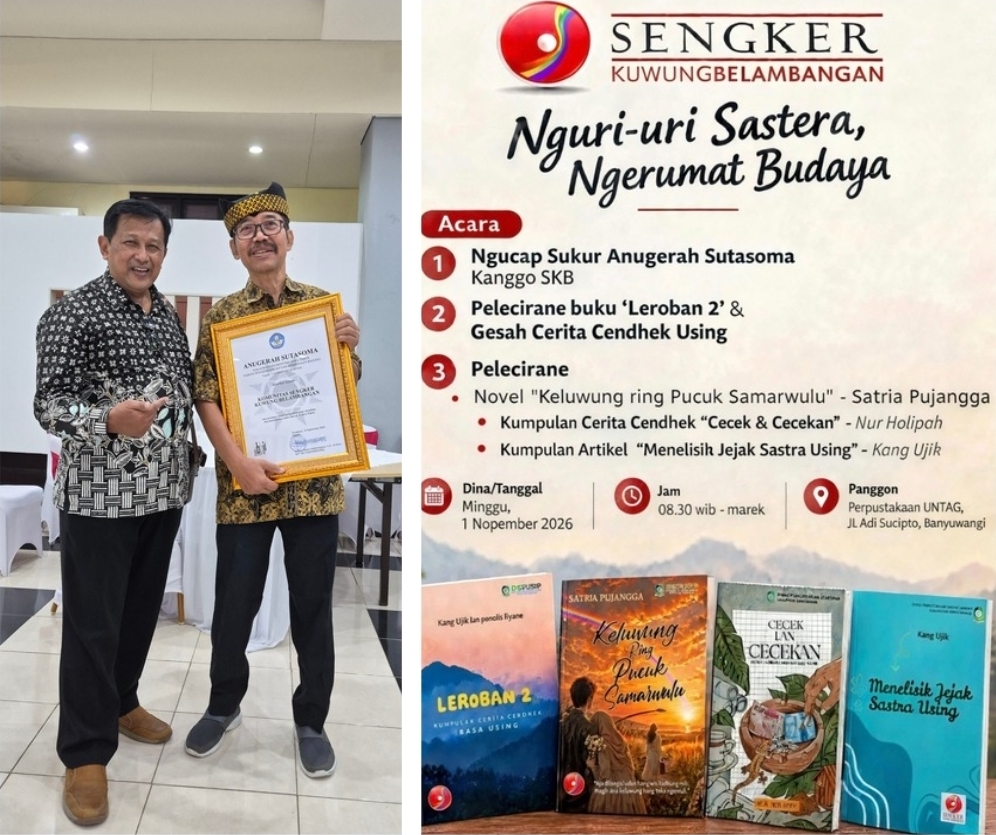 Sengker Kuwung Belambangan lan Anugerah Sutasoma